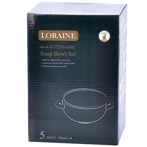 26527 Наб/супниц 5 пр.540 мл. на подставке LR (х6) - Mayer&boch фото 3