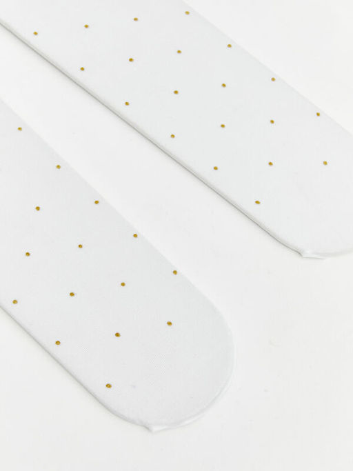 Puantiyeli K?z Bebek K?lotlu ?orap 2li