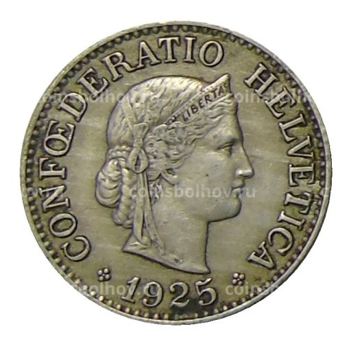 10 раппенов 1925 года Швейцария