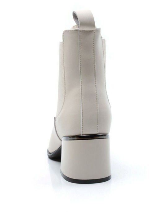 01-PCG269-2 LT.BEIGE Ботинки демисезонные женские (натуральная кожа, байка)