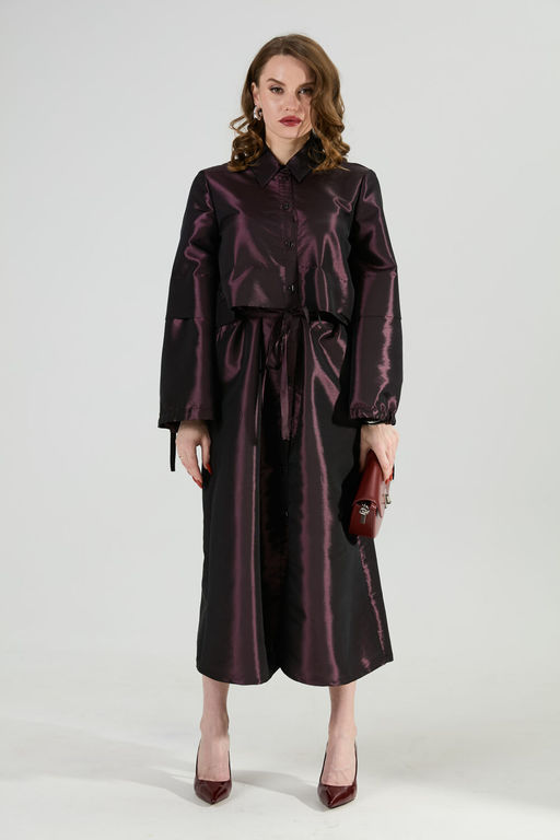 Платье NIKVA н944-9 сливовый  фото 7