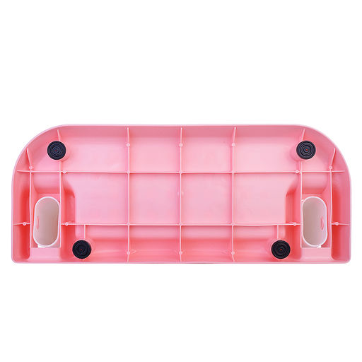 Детская накладка на унитаз со ступенькой (розовый)