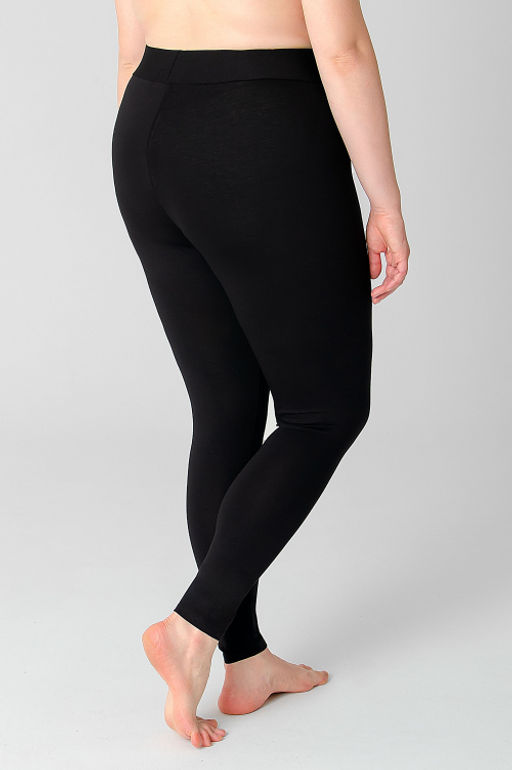 Арт. 395 Лосины женские 48-58 (6 шт) Цвет:черный - Калинка фото 5