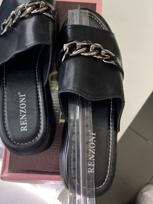 08-PEA122-1 BLACK Босоножки женские (натуральная кожа)