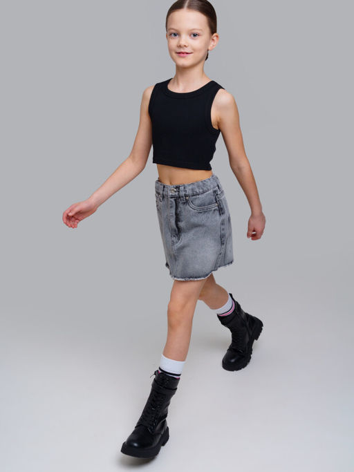 PlayToday / Юбка джинсовая для девочки  фото 4