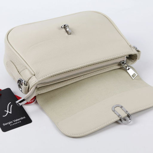 Женская кожаная сумка SV-K-045-106 БежАприкот