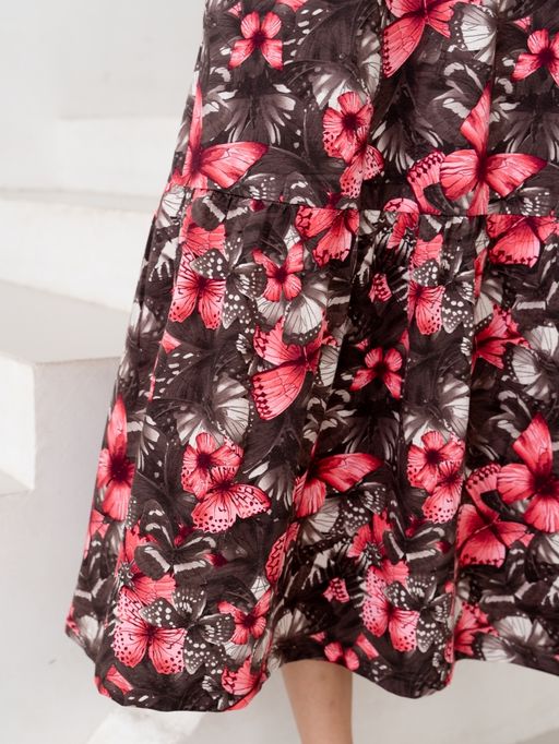 Платье жен.арт.416/1-2,коричнево-розовое - Binita фото 8