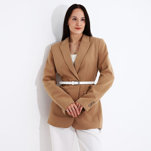 Ремень женский, ширина 1.8 см, винт, пряжка металл, цвет белый - Simaland фото 3