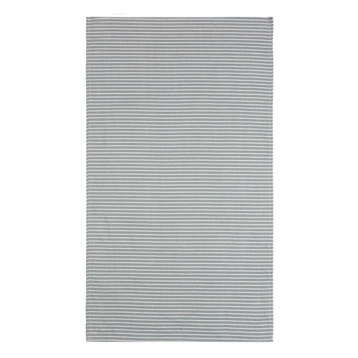 Набор кухонных полотенец Доляна Полосы, 40х70см- 2шт, серый, 50%п/э, 50%хл  фото 2