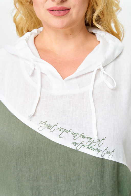 Платье Diamant 2072 хаки  фото 7