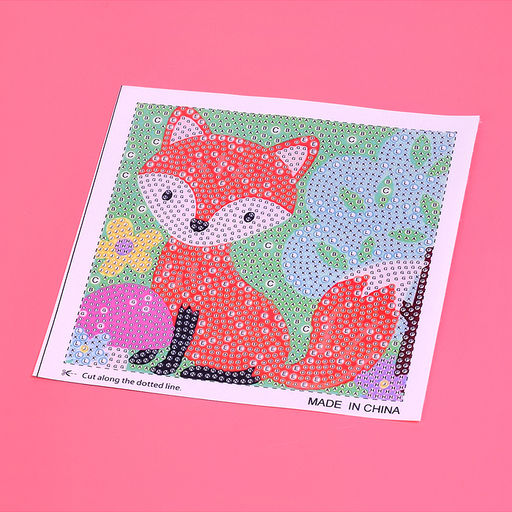 Мозаика алмазная "Лесная красавица" в коробке