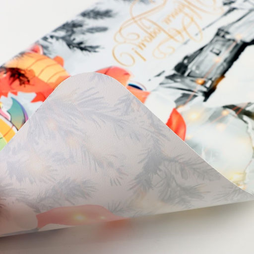 Салфетка новогодняя на стол С Новым Годом! 2024 год, символ года, дом - Дарим красиво фото 3