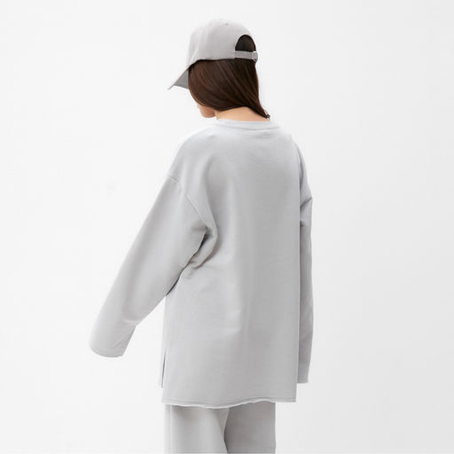 Свитшот женский MIST Cozy style, серый, размер 50
