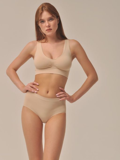 Топ с эффектом пуш-ап на широких бретелях - My фото 16