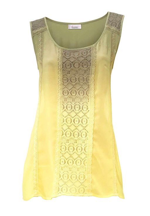 Топ, хаки-желтый - Linea tesini фото 2