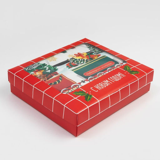 Набор подарочный Этель Новогодняя ярмарка, фартук, полотенце, прихватка  фото 11