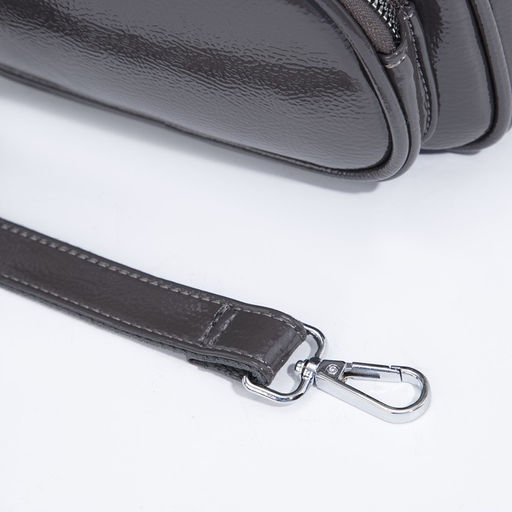 Сумка кросс-боди на молнии, цвет серый - Simaland фото 6