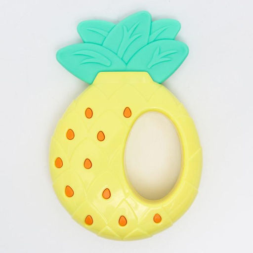 Погремушка с прорезывателем «Овощной МИКС, Крошка Я: Ананас», цвет МИКС, Крошка Я