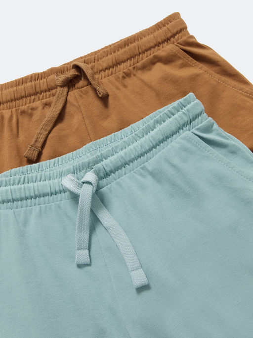 Шорты для мальчиков мультипак (2 шт.) зеленые с печатью - Mark formelle фото 7