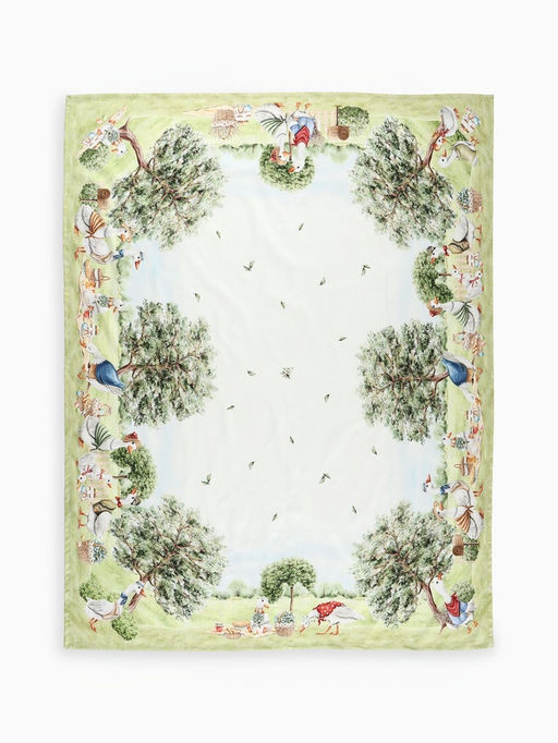 Набор кухонный Family picnic: скатерть 150?220 см  3 см с ВГМО, салфетки 40?40 см - 12 шт., 100% хлопок