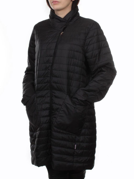 K-532 BLACK Куртка демисезонная стеганая женская (70 гр. холлофайбер) - Fashion фото 5