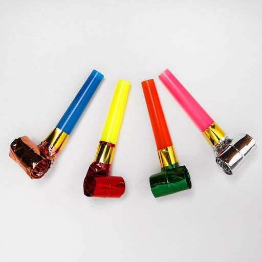 Цена за 12 шт. Карнавальный язычок, МИКС