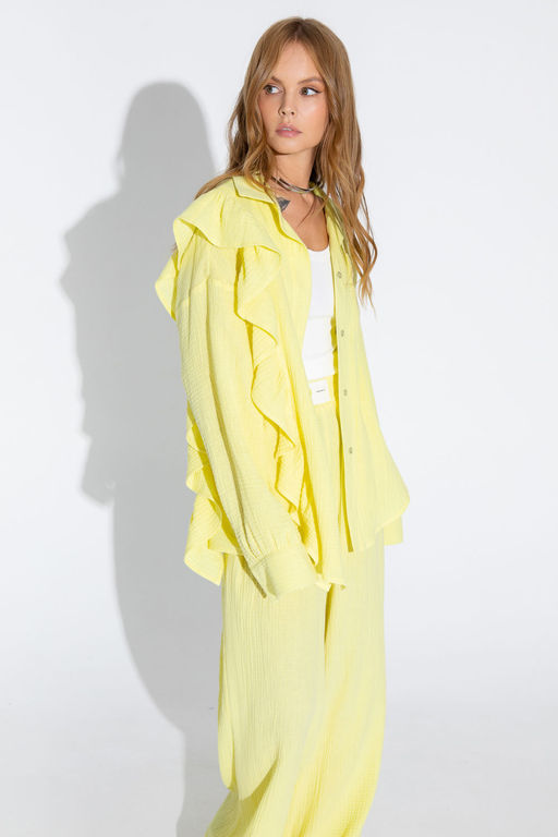 Рубашка Pirs 4619 желтый  фото 3