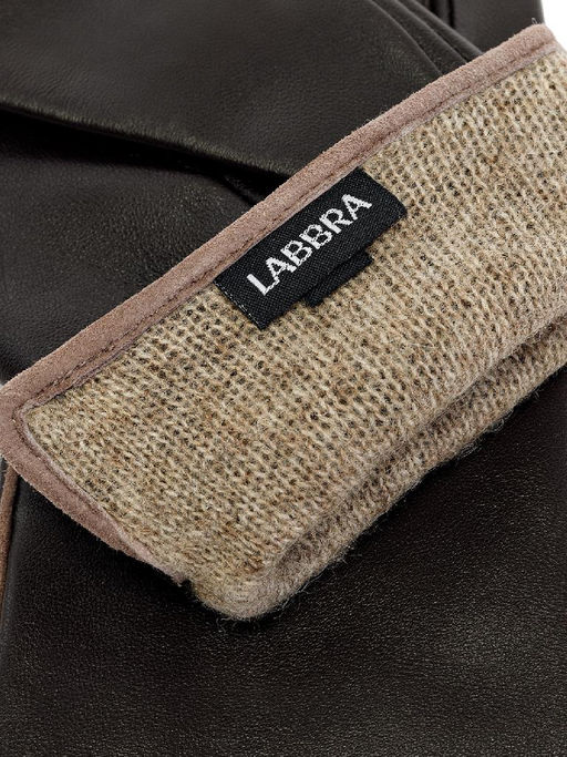 Перчатки жен п/ш LB-0209 d.brown - Labbra фото 4