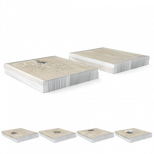 Цена за 5 шт. Тетрадь общая ученическая ErichKrause Овечки, 48 листов, клетка, крафт-картон_MIX-PACK  фото 9