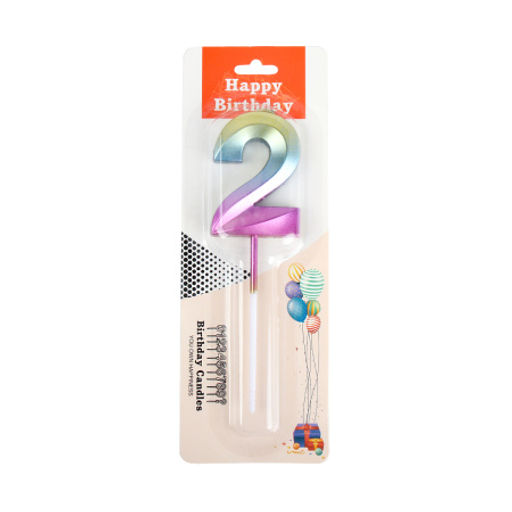 Свеча Цифра градиент / KL-11 /уп 12/600/ (0) - Галеонтрейд фото 5