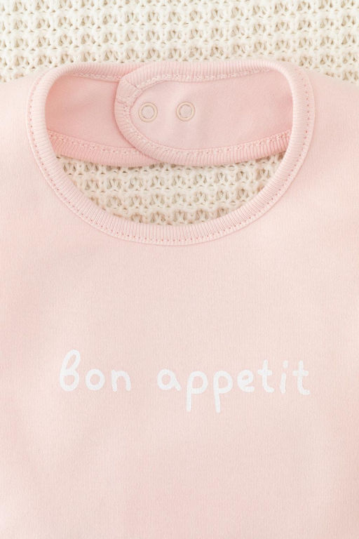 К 8526/бежево-розовый(bon appetit) фартук-нагрудник яс - Crockid фото 2