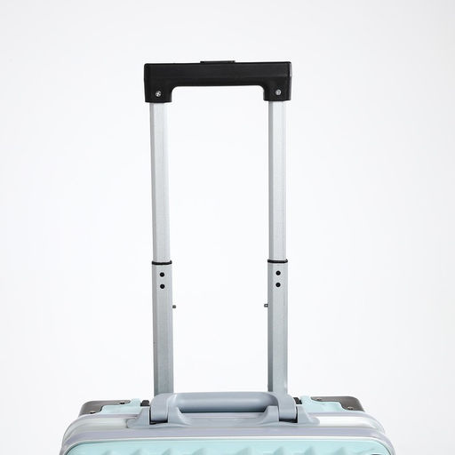 Чемодан малый 20, отдел на молнии, 2 кодовых замка, 4 колеса, крючок, цвет голубой - Simaland фото 5