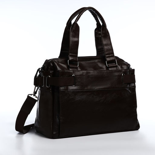 Сумка мужская, цвет коричневый - Simaland фото 2