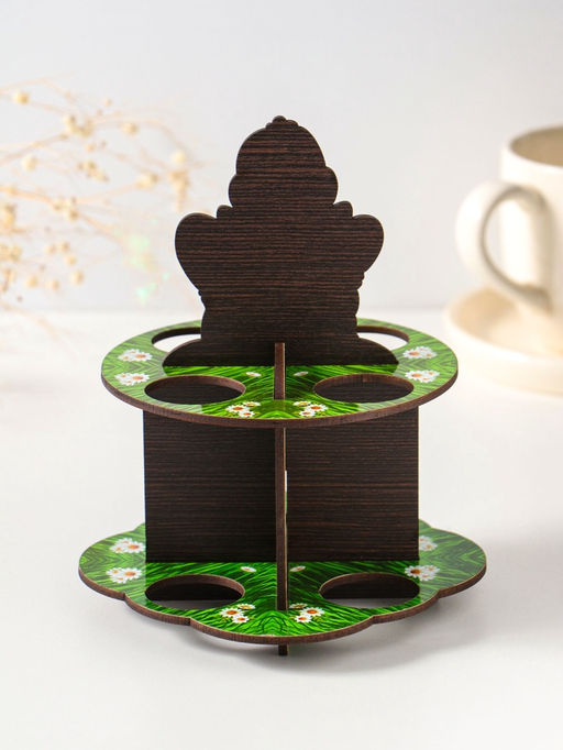 Подставка для 8 яиц в двух ярусах Цыплёнок, 15.5?12.5 см