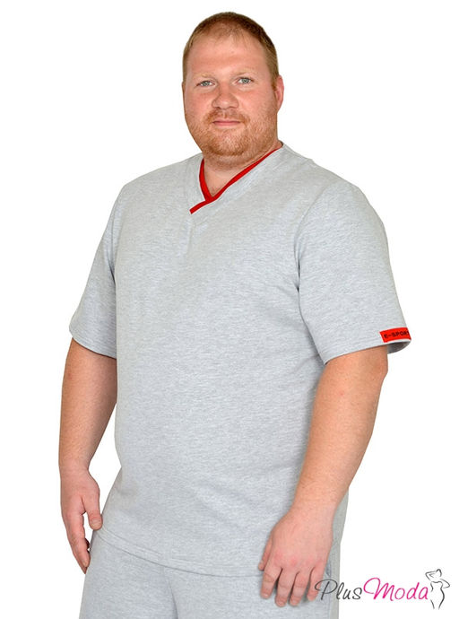 Футболка Модель №1668 размеры 44-84 - Plusmoda фото 2