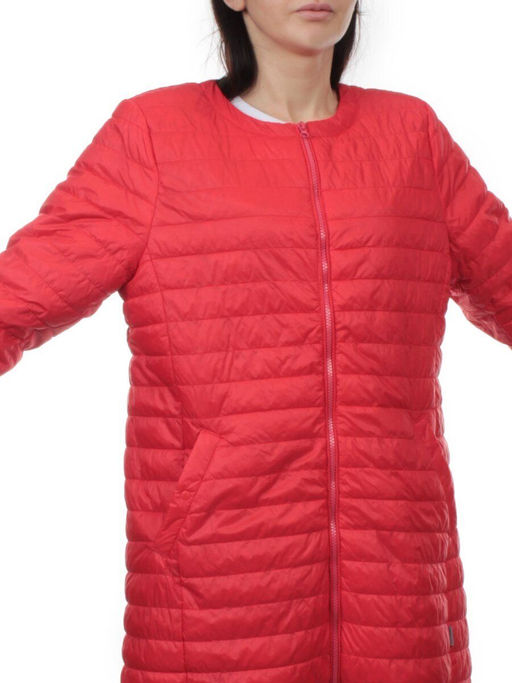 K-528 RED Куртка демисезонная стеганая женская (70 гр. холлофайбер) - Fashion фото 2