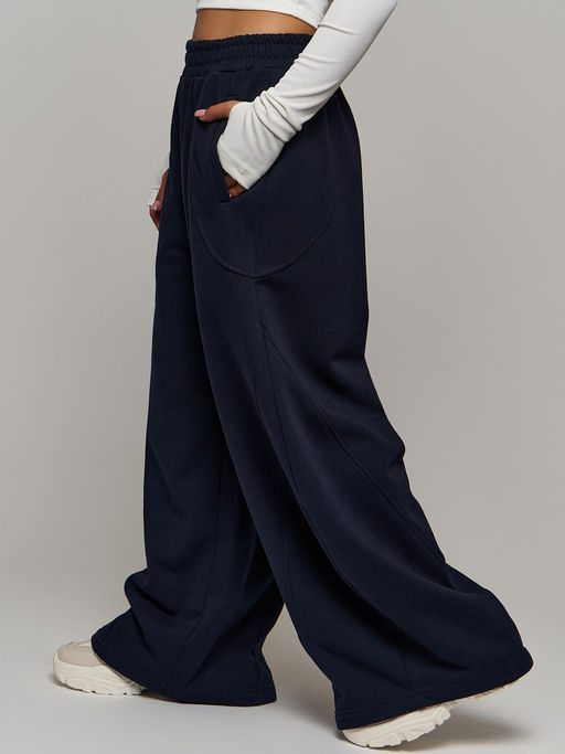 Брюки с начесом футер багги - Nota bene фото 5