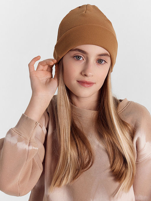 Шапка детская коричневая - Mark formelle фото 6