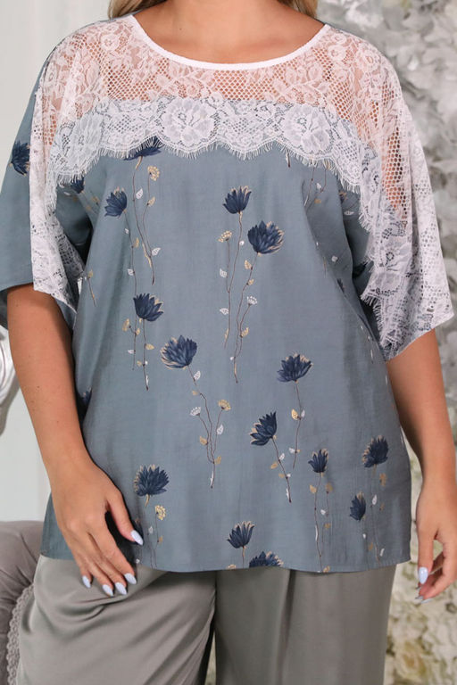 Блуза М4-5239/5 - Wisell фото 11