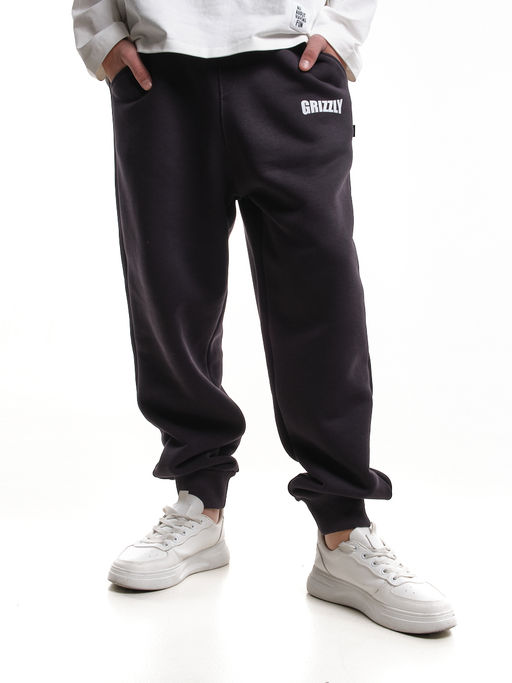 Брюки для мальчика штаны спортивные 22-7682 темный графит - Mini maxi фото 20