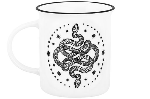 Кружка 310 мл 11,5*8,5*9 см Созвездие змеи белая, NEW BONE CHINA - Elan gallery фото 5