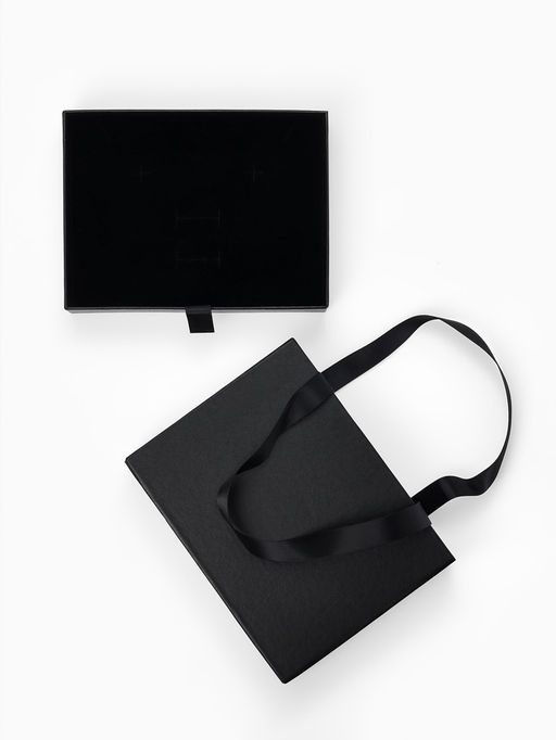 Набор коробочек подарочных 6 шт. под набор «Премиум», 12×16 см, чёрный