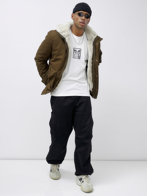 Куртка молодежная мужская зимняя с мехом темно-коричневого цвета 2611TK - Mtforce фото 13