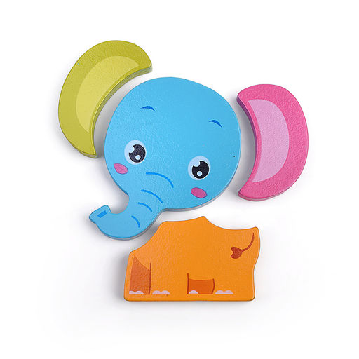 Пазл-вкладыш "Веселые зверята"