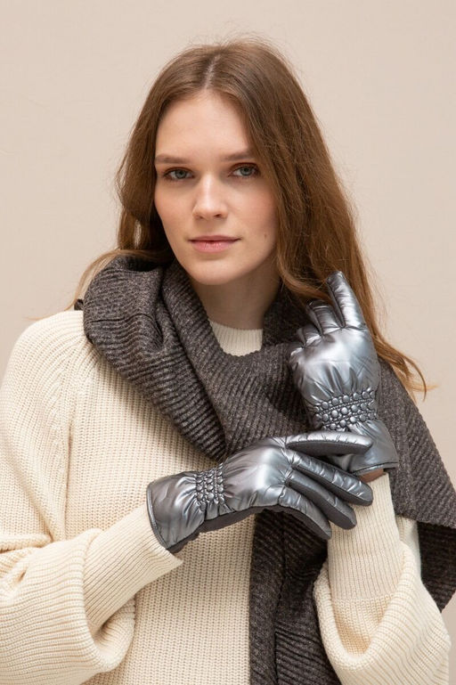 Перчатки из полиэстера с резинкой на запястье