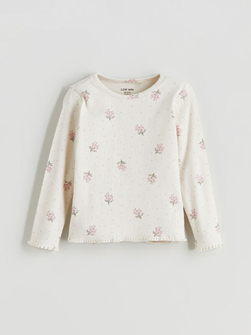 Bisiklet Yaka K?z Bebek Ti??rt 3l?