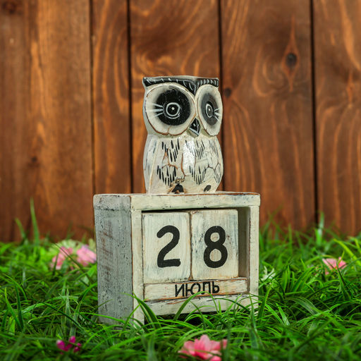 Настольный календарь Умная сова 11х5,5х18 см МИКС - Simaland фото 4