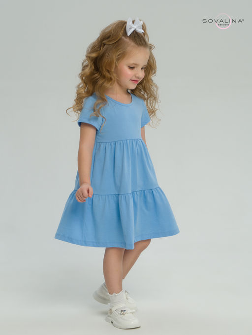 Платье Тия голубая - Sovalina фото 14
