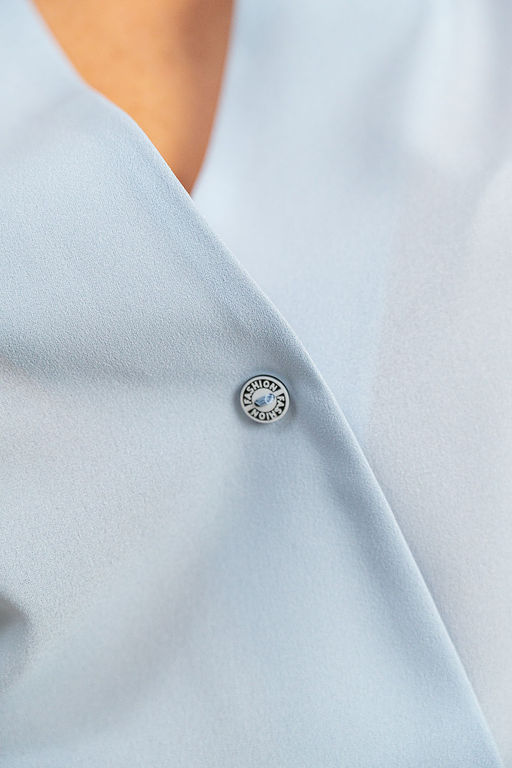 Блузка ОБ-007 небесный