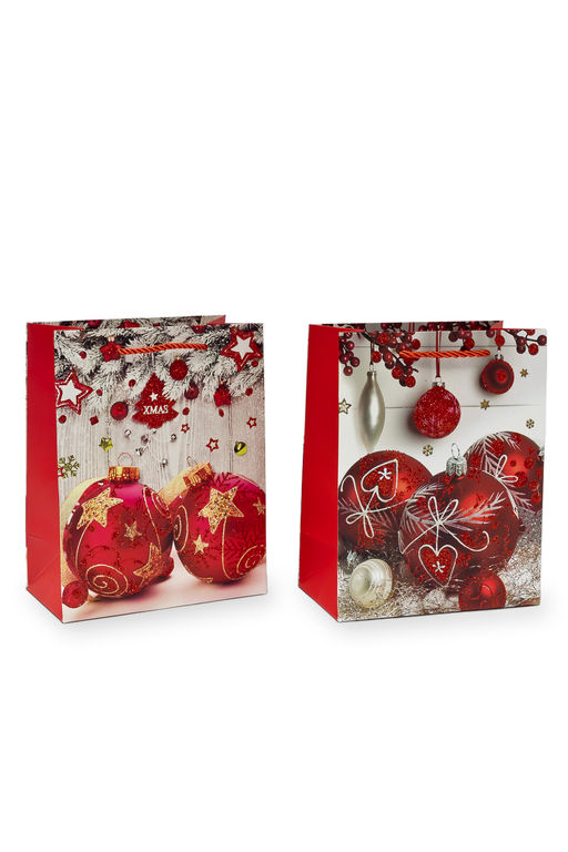 Пакет Новогодний 18*23*10 см (12 шт) SF-7568, микс №33 - Больше подарков фото 3